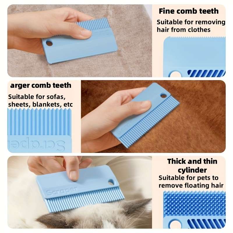 1pc Grey Pet Comb