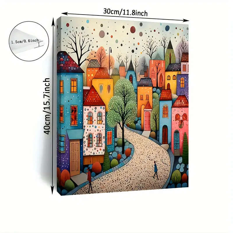 1pc Chic Wooden Framed Canvas Art Print Perfect for Living Room Bedroom Decor Ideal Gift for Any Occ