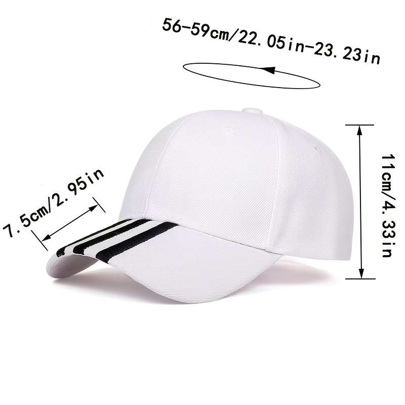 1pc Adjustable Baseball Caps for Men And Women in Spring And Summer Featuring Embroidered Designs