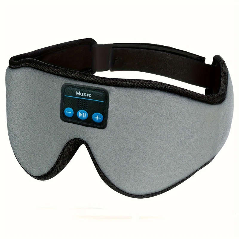 1pc Sleep Mask with Wireless Headphones Built-In