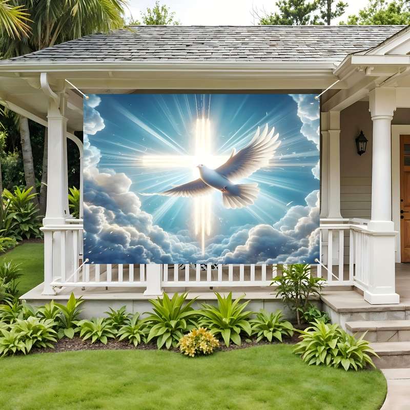 1pc 238.76180.34cm Jesus Christian Themed Stickers