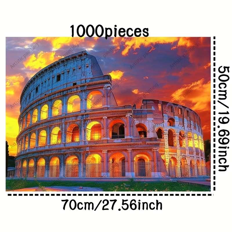 1000 Piece Paper Jigsaw Puzzle For Adults