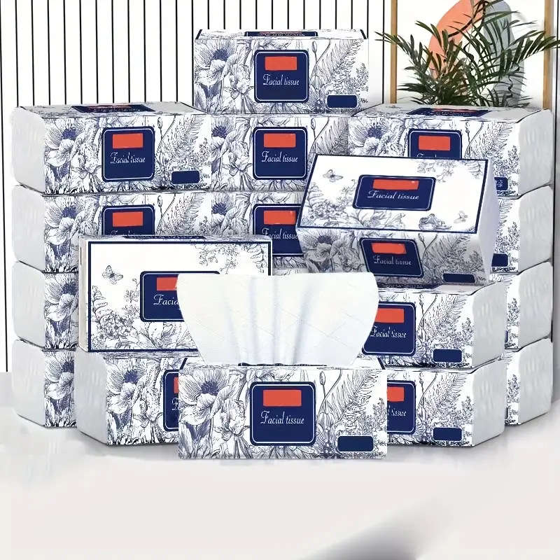 12 Packs Of Facial Tissues 250 Sheets Per Pack