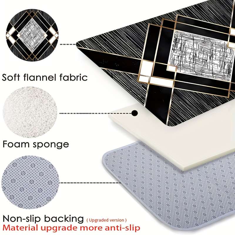 1Pc 40cmx60cm 15.75x23.62inch Floor Mat