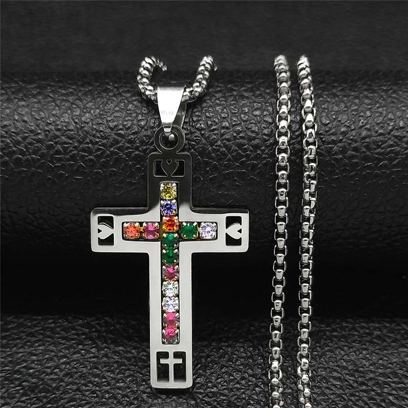 1 Piece Golden Jesus Theme Pendant