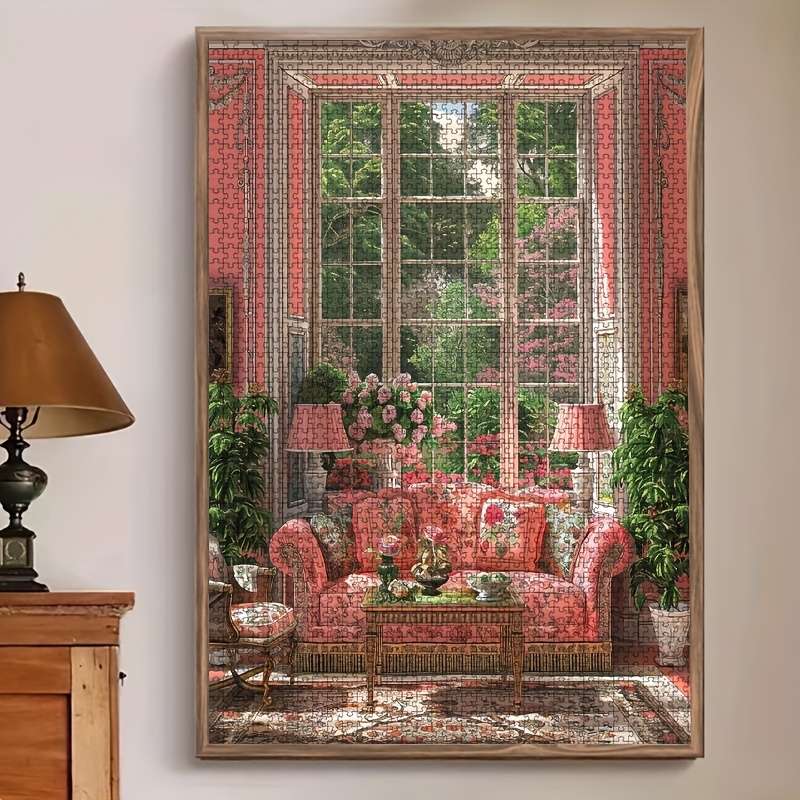 1001000pcs Adult Jigsaw Puzzle High-Quality Thick and Durable Mixed Color Cuboid