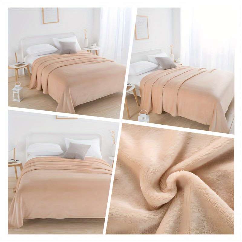 1ps Blanket Color Bright Green size 200x230