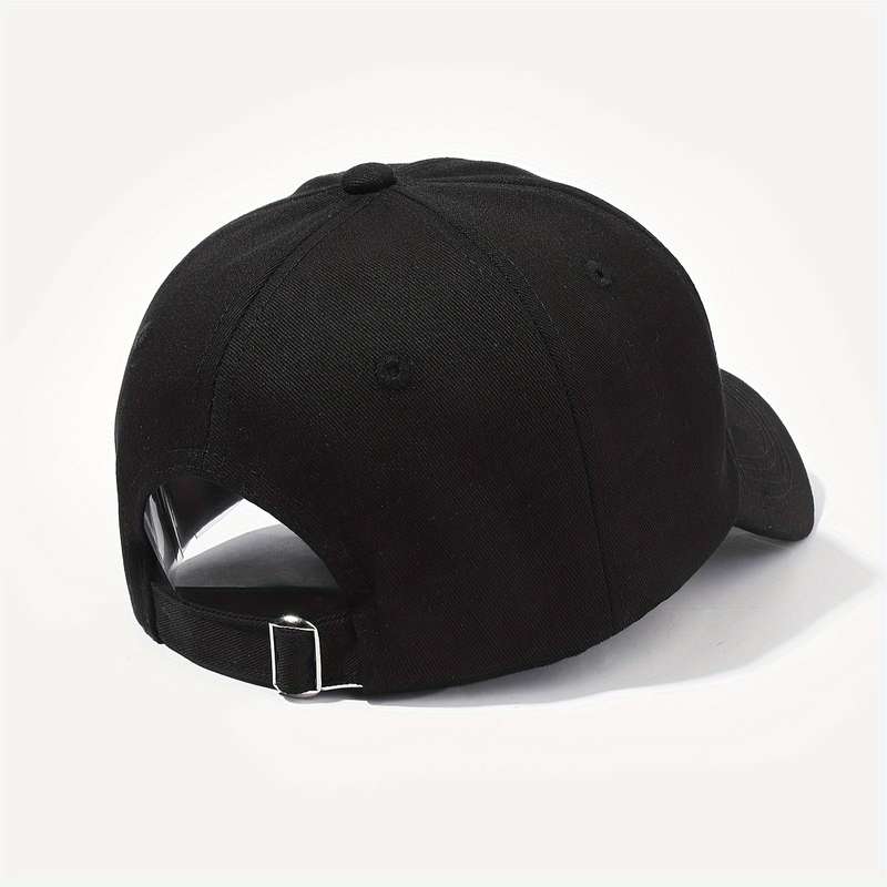 1pc I DON'T CARE Embroidery Sun Protection Baseball Cap Unisex Outdoor Casual Vacation Headwear