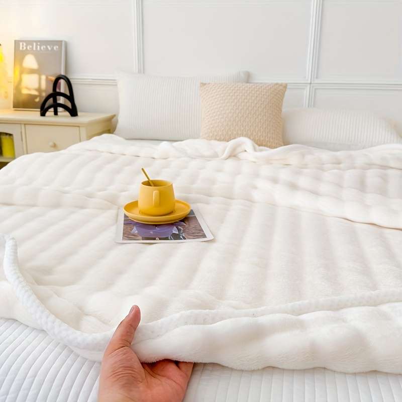 1ps Blanket Color Camel size 180x200cm