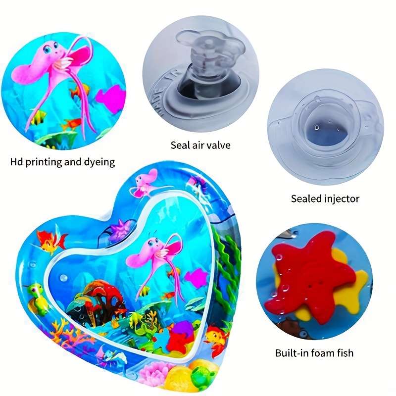 1piece Dolphin With Round Letters Cooling Pad