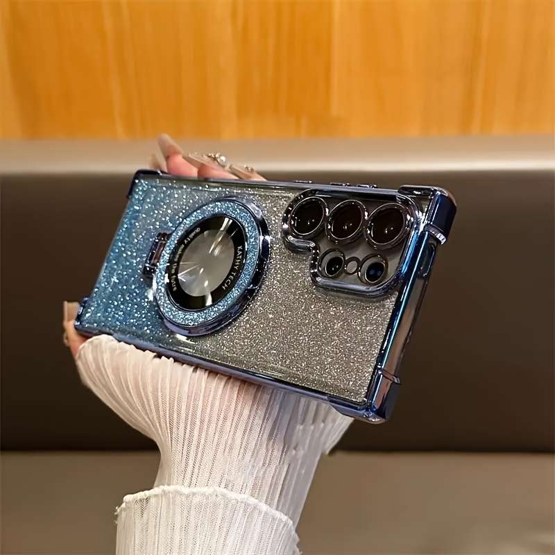 1pc  silvery  For Samsung Samsung Galaxy S23 Add   Phone Cases