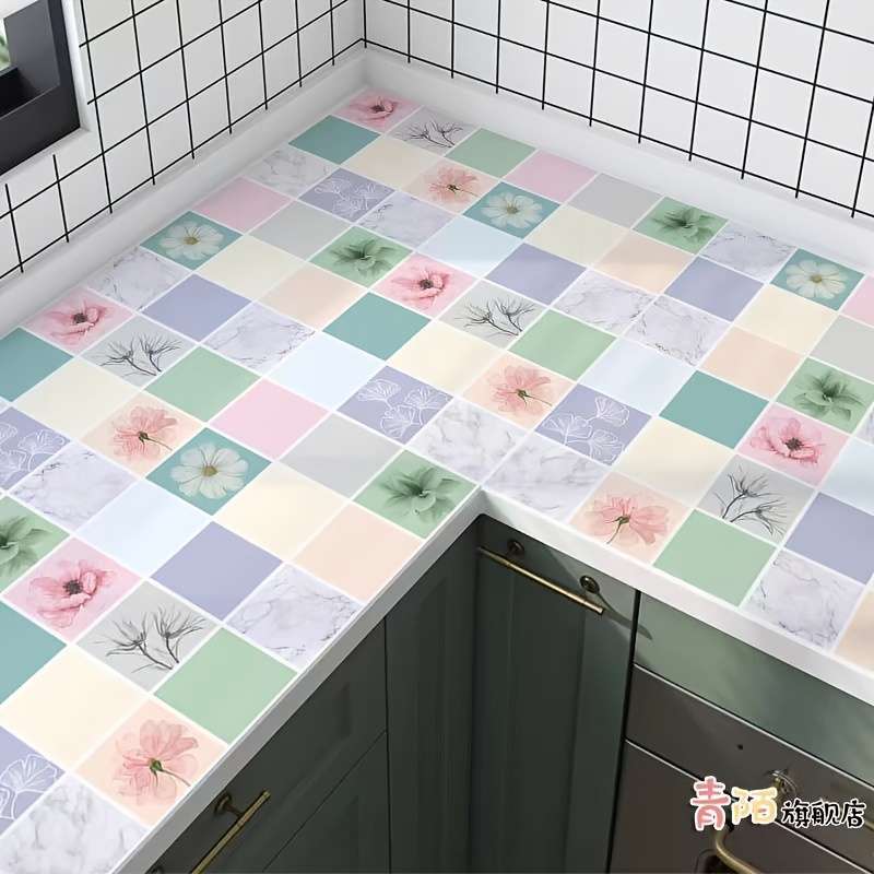 1PC Wall StickersBlooming Like Brocade2m ZhangX60cm Wide