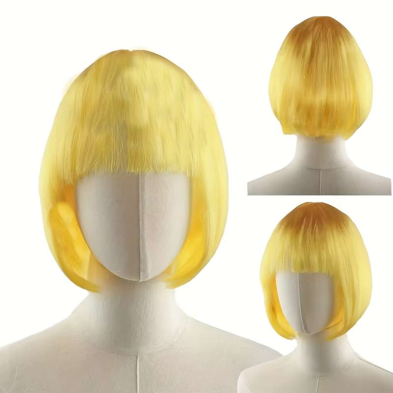 1Pc Mixed Color 30.48cm Fashion Design Wig