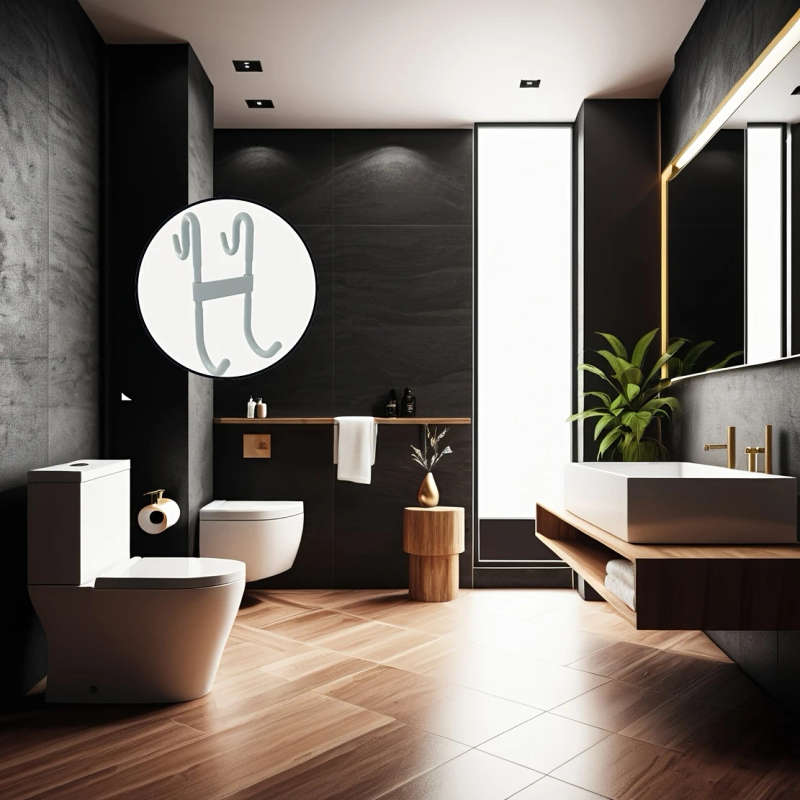 1pc Fashion Style Rust Resistant Plastic Door Mount Shower Door Hook Multifunctional Strong Bearing