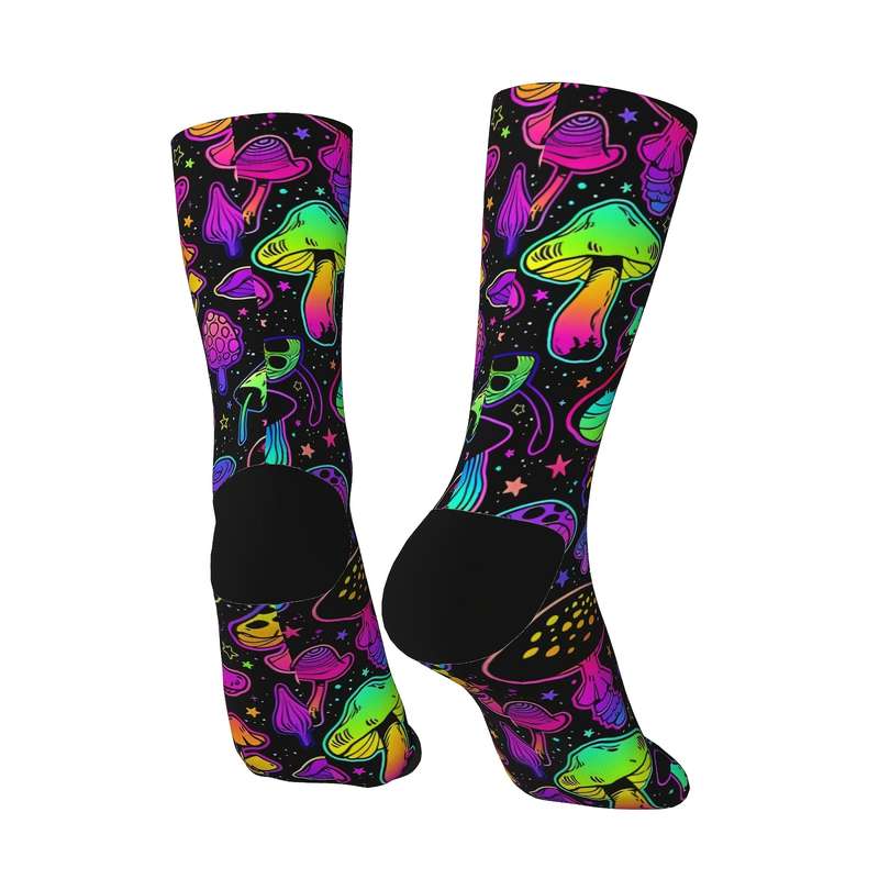 1 Pair Black One Size Socks