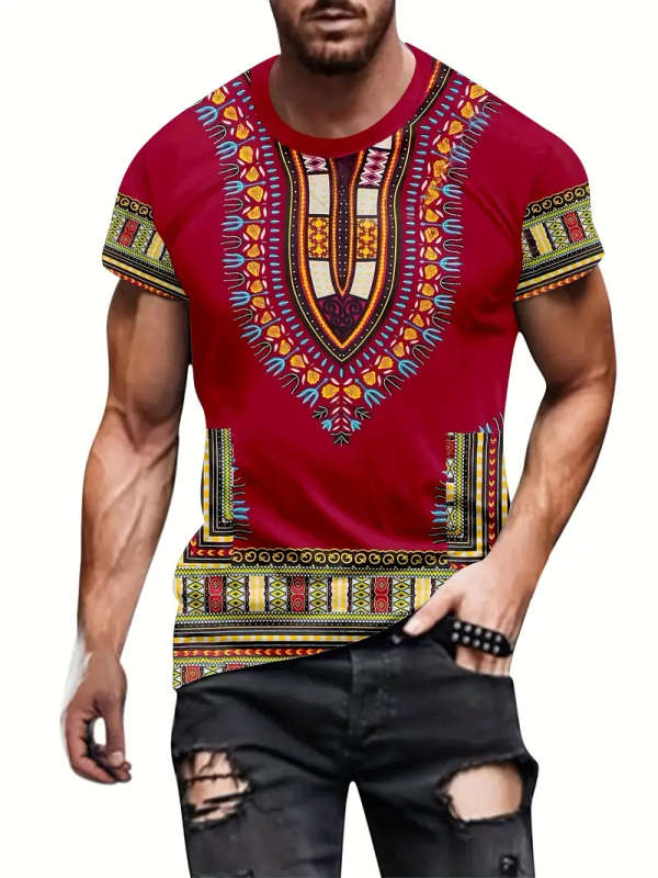Men's Casual Crew Neck T-Shirt