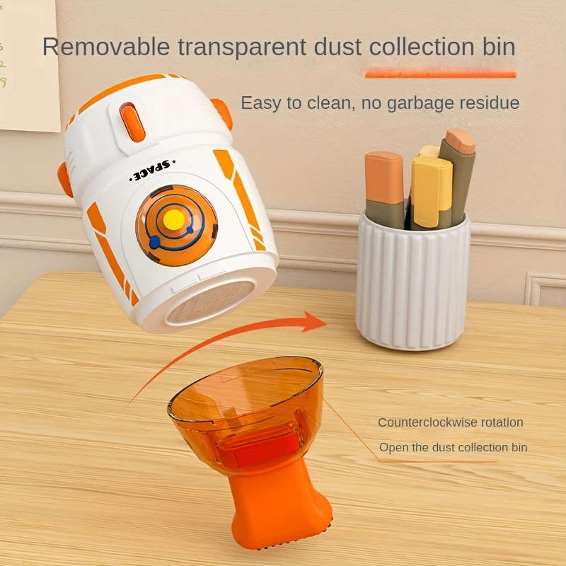 1Pc Desktop Vacuum Cleaner Easy To Clean Color Sent Randomly