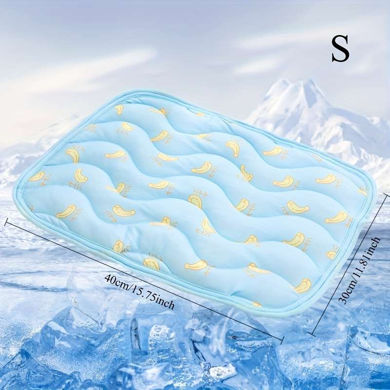 1piece Blue Banana Cooling Pad