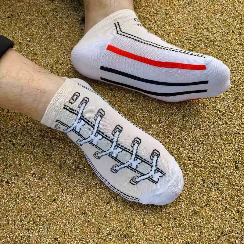 5 Pairs Mixed Color One Size High Elastic Socks