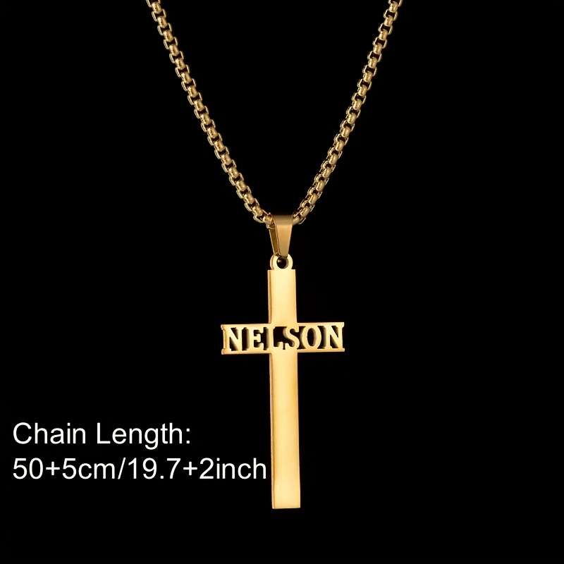 1 Piece Golden Jesus Theme Pendant