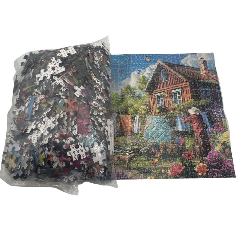 1000pcs Puzzle boardcard jigsaw puzzle Countryside Scene Puzzle Ideal for Adults 1000