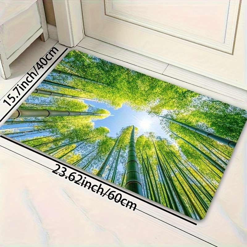 1Pc Green 15.7x23.62inch 40x60cm Floor Mat