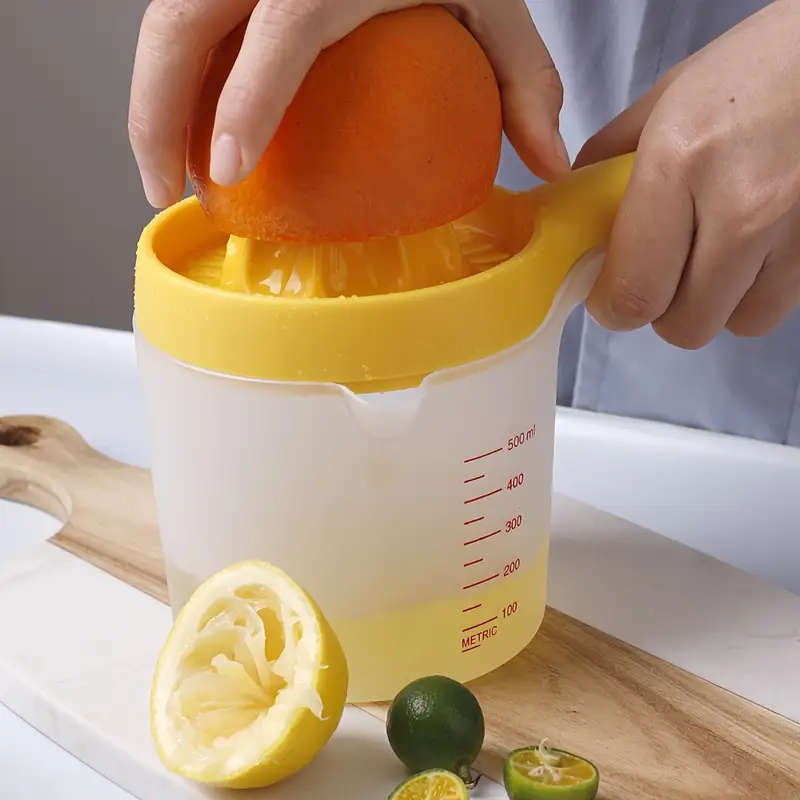 1pc Citrus Juicer Multifunctional Lemon Juicer Creative Orange Juicer Manual Juicer Manual Hand Sque