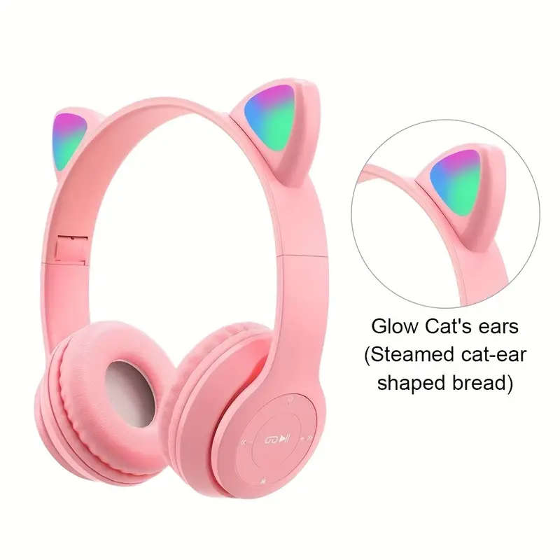 Wireless Cat Ear Headphones