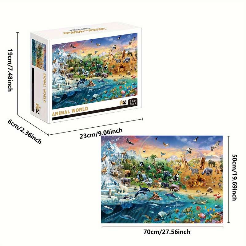 1000 Piece Paper Jigsaw Puzzle For Adults