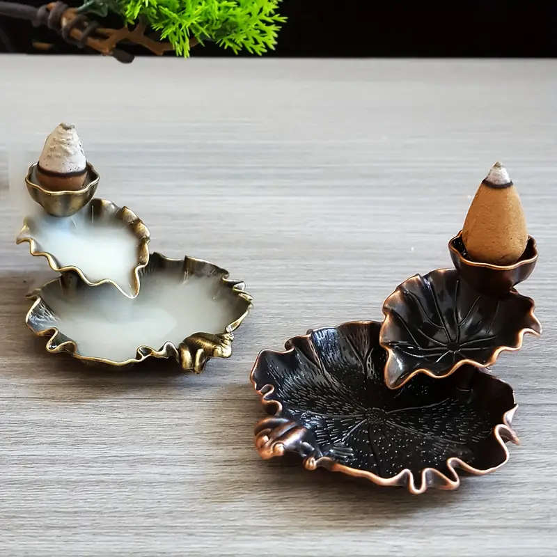 1 Lotus Frog Incense Burner