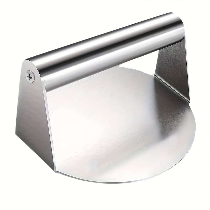 1pc Stainless Steel Burger Press Non-Stick Patty Molds for Perfect Hamburgers Sandwiches and St