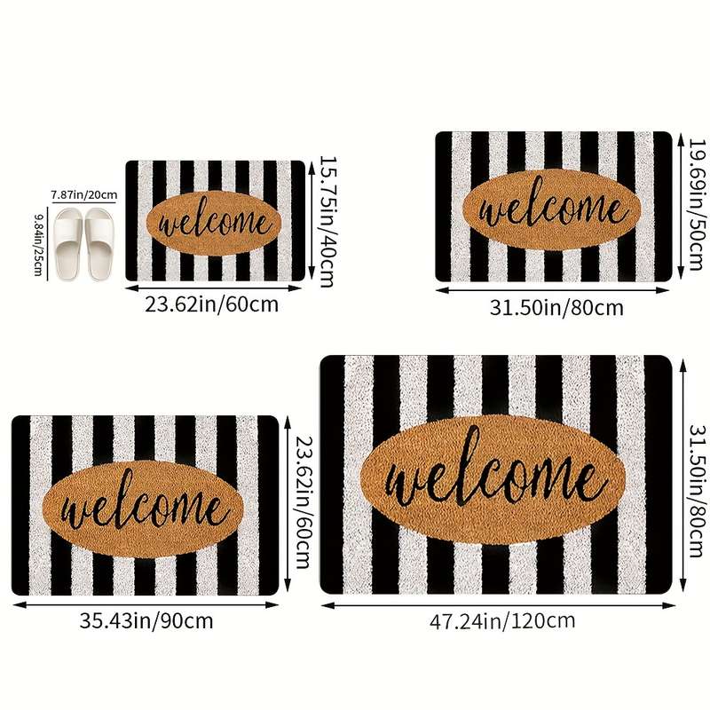 1Pc 50cm 19.68x80cm 31.49inch Floor Mat