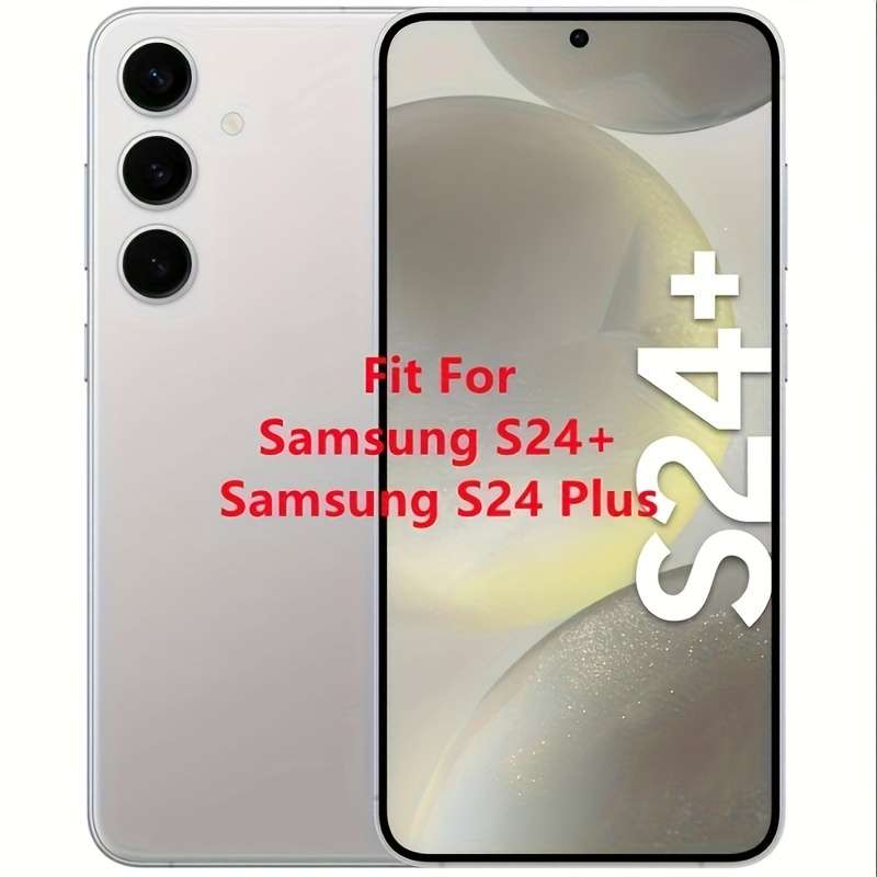 1pc Transparent For Samsung Galaxy S24 Plus Phone Cases