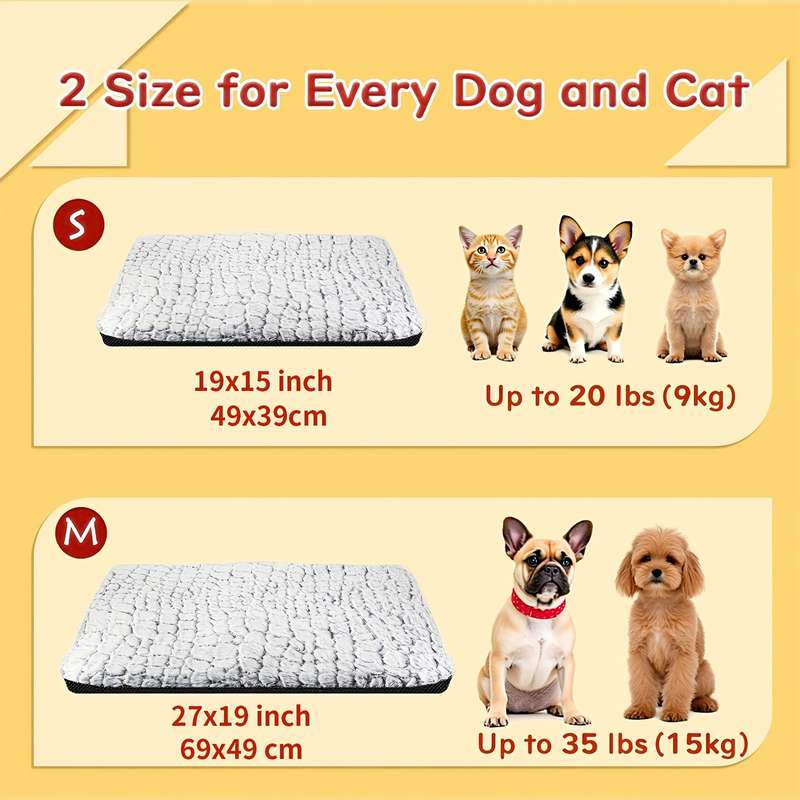 1PC Pet Mat Medium Size 49x69 Cm