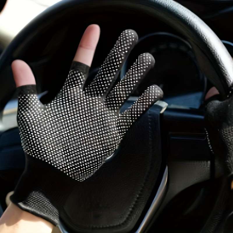 10 Pairs Pack 5 Fingers Multi Purpose Work Gloves