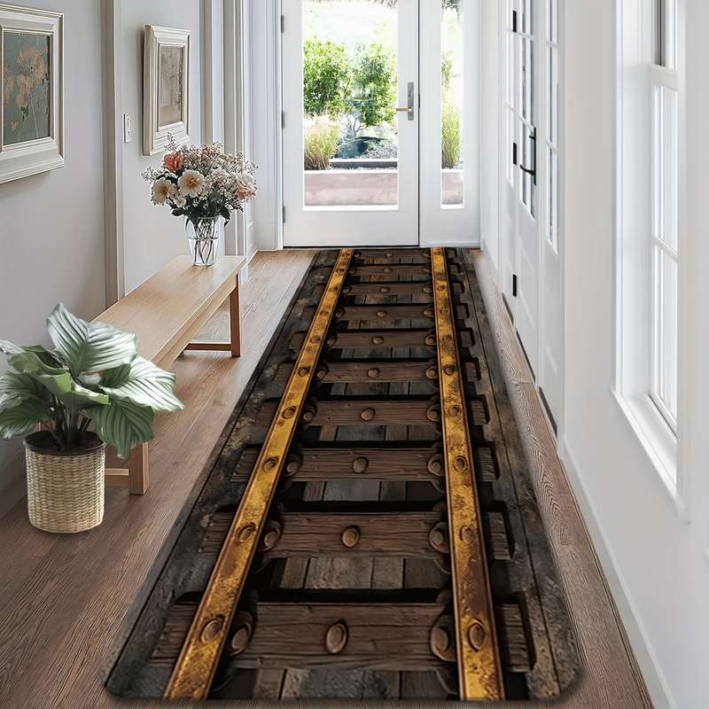 1Pc 17.7x59inch 45x150cm Floor Mat