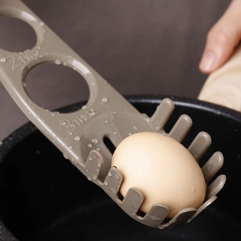 1pc Creative PP Powder Spoon Multifunctional 3-hole Powder Measuring Spoon Household Noodle Spo