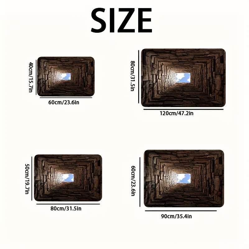 1Pc 50x80cm 19.7x31.5inch Floor Mat
