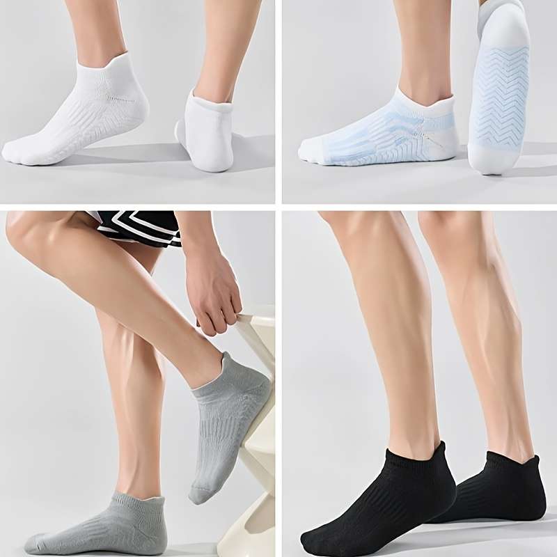 4 Pairs Mixed Color One Size High Elastic Socks