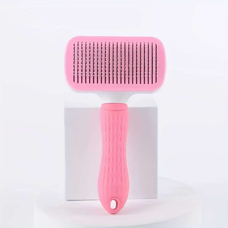 1pc Gray Brush Pet Comb