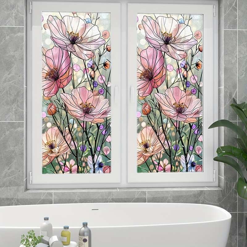 1pc Colorful Door Window Sticker