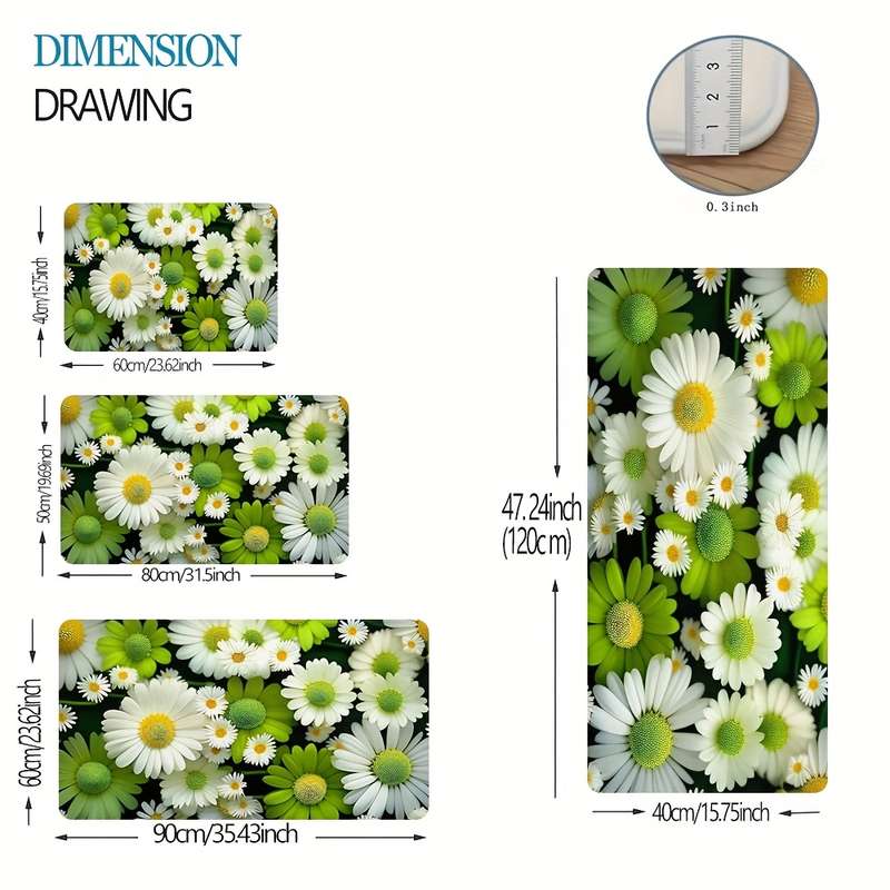 1Pc LCJ 250cm40x120cm 15.75x47.24inch Floor Mat
