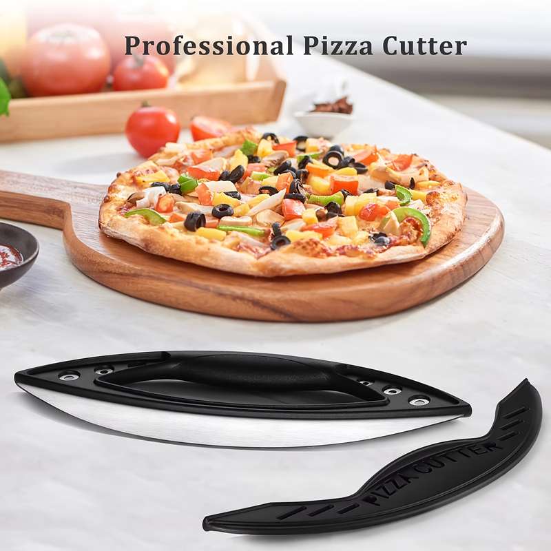 1pc Multi Functional Pizza Cutter Home Kitchen Tool Knife Multifunctional Pizza Cutter