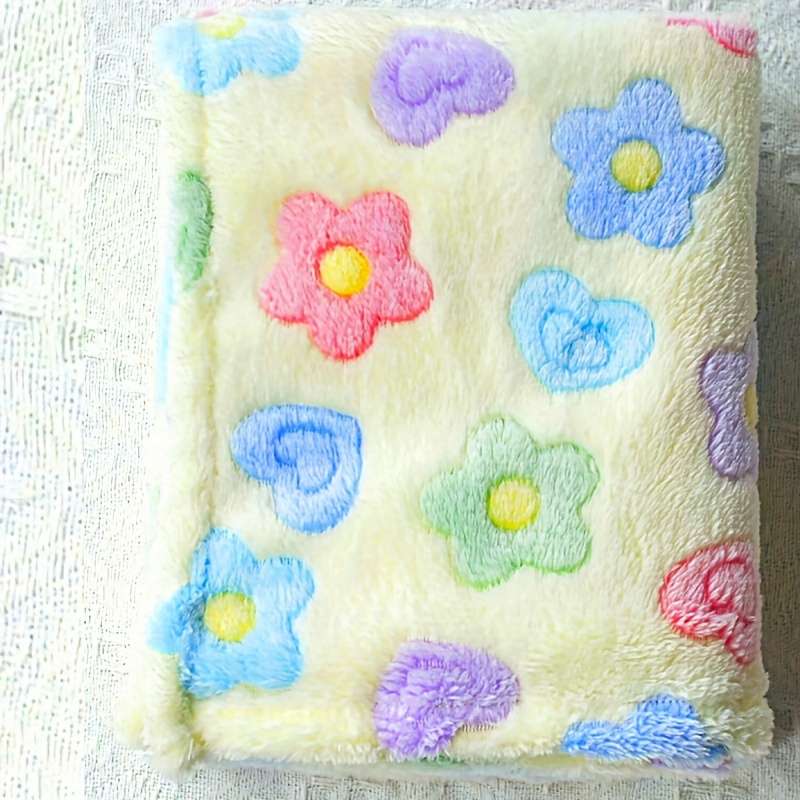 1ps Blanket Style Love Flowers