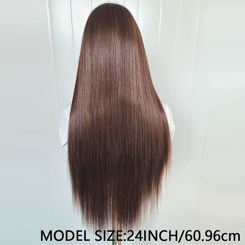 1Pc Brown 60.96cm Fashion Design Wig