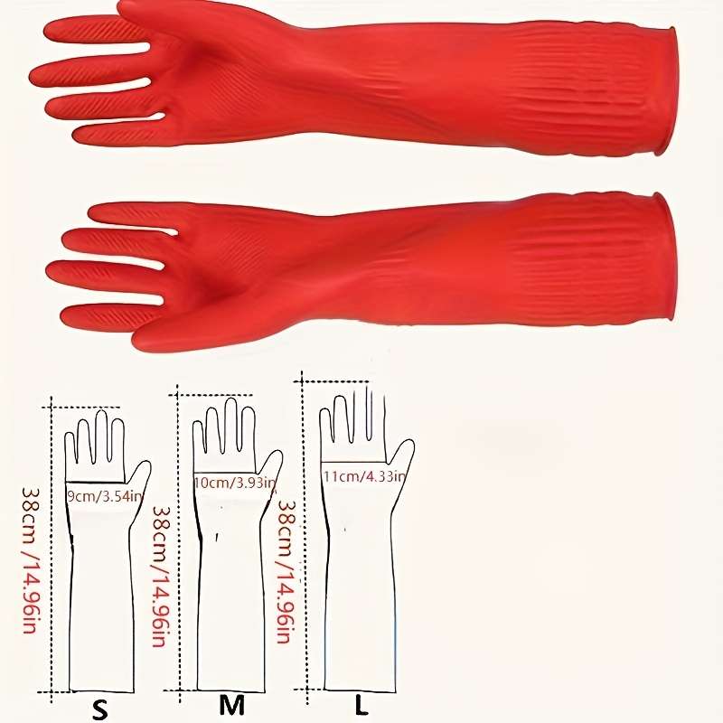1 Pair Size S Household Cleaning Gloves