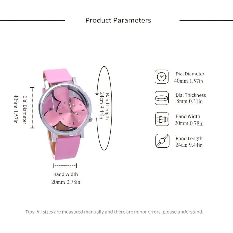 1pc Charming Women'S Watch Stylish And Casual Featuring a Faux Leather Strap And Quartz Movement