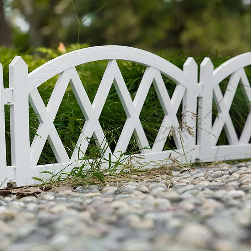 5pcs European Style Outdoor Plastic Fence