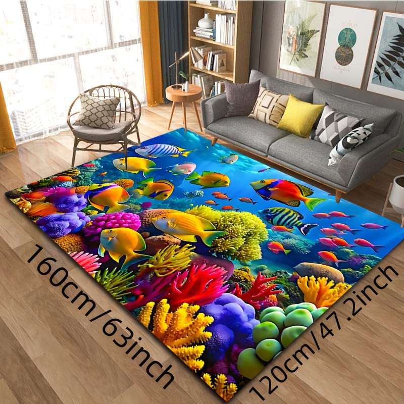 1Pc 120x160cm Floor Mat