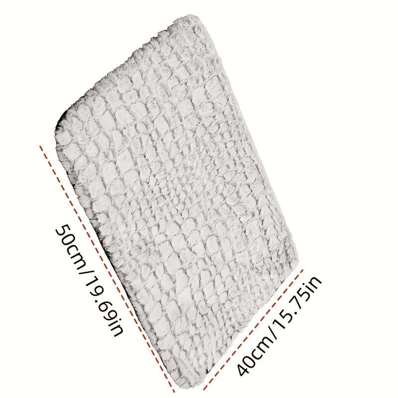 1PC Pet Mat Bubble Velvet
